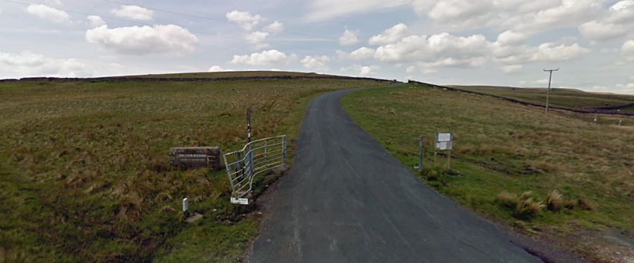 Cow Green Reservoir road Cow Green Reservoir road